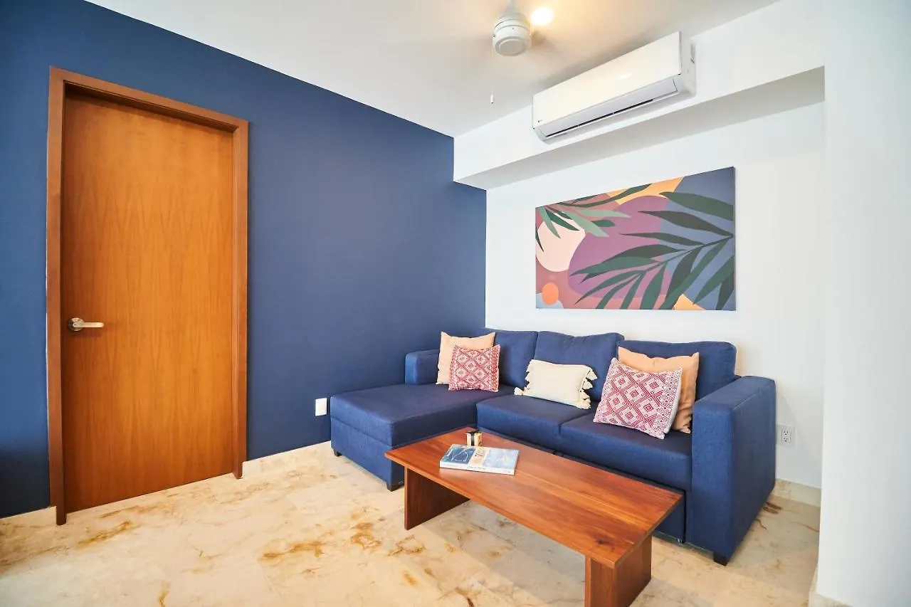 Charming & Stylish Apartment Pdc Swimming Pool & Gym Close To The Beach Nice Amenities Playa del Carmen