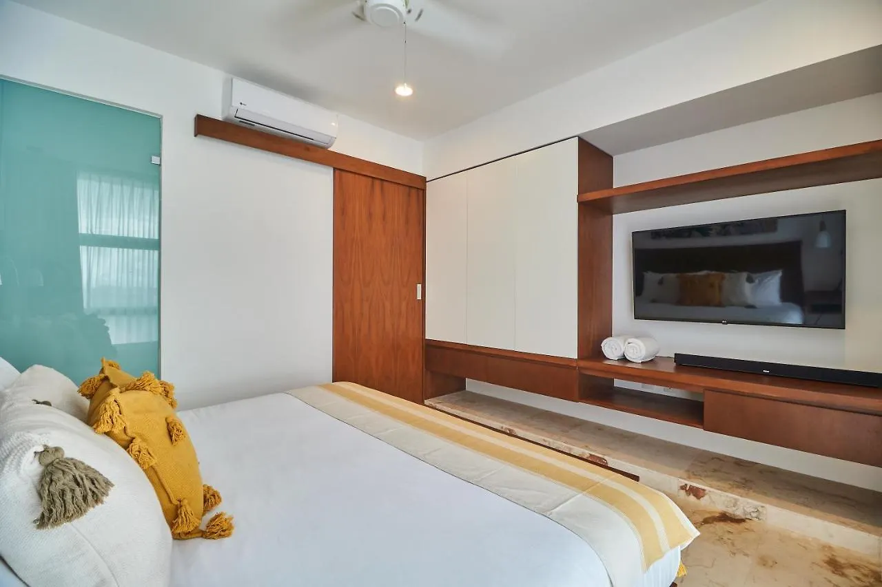 Charming & Stylish Apartment Pdc Swimming Pool & Gym Close To The Beach Nice Amenities 멕시코
